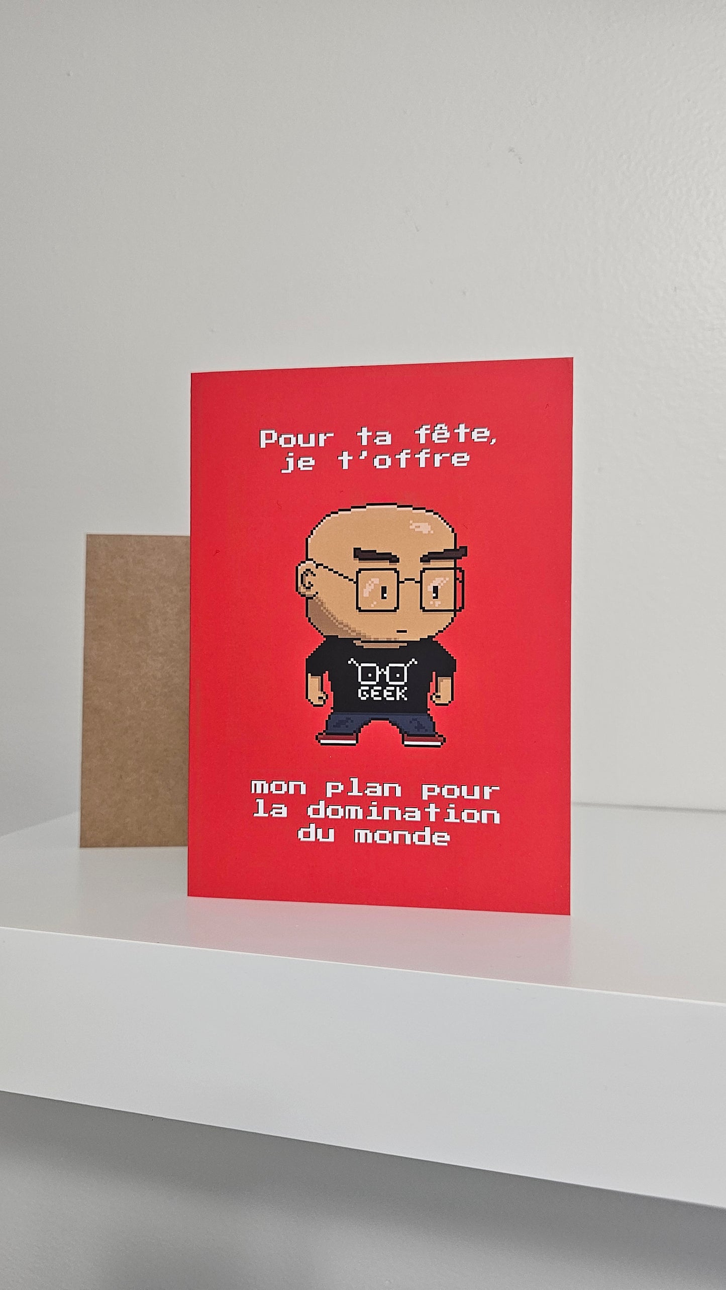 Carte de fête : Le plan