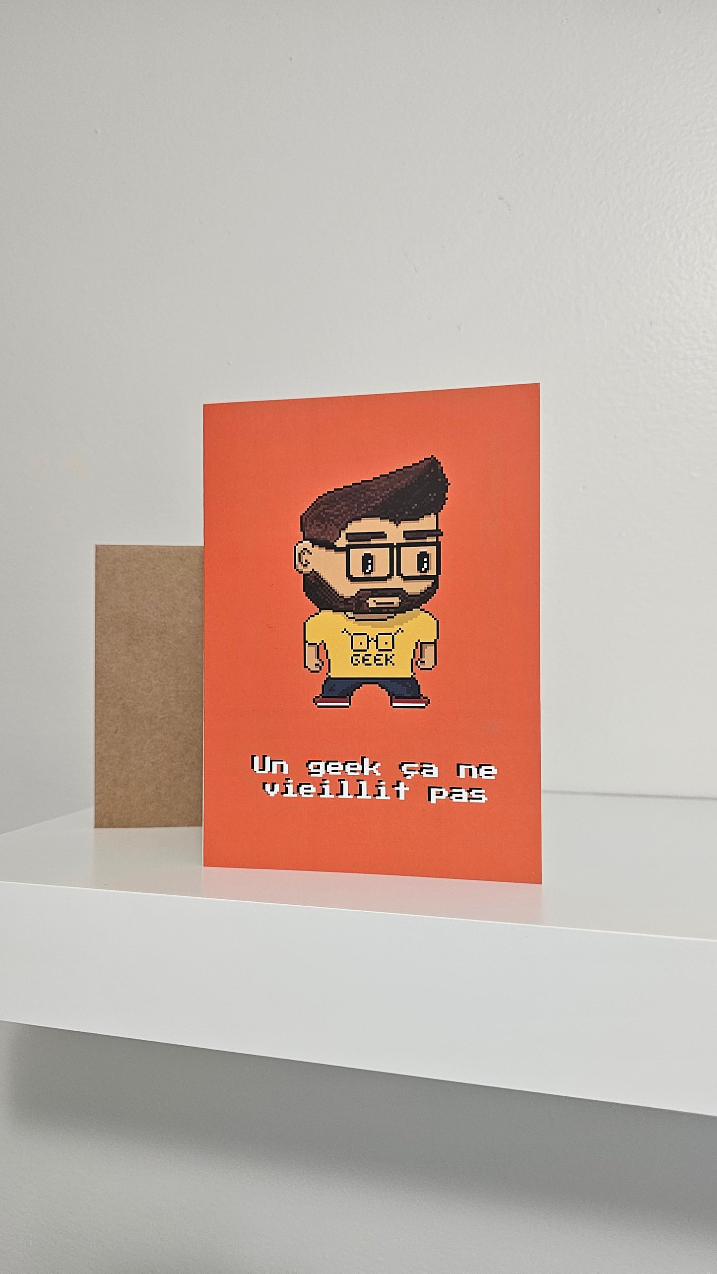 Carte de fête : Monte de niveau