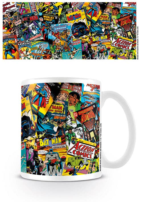 Tasse - DC Comics (couvertures de bandes dessinées)