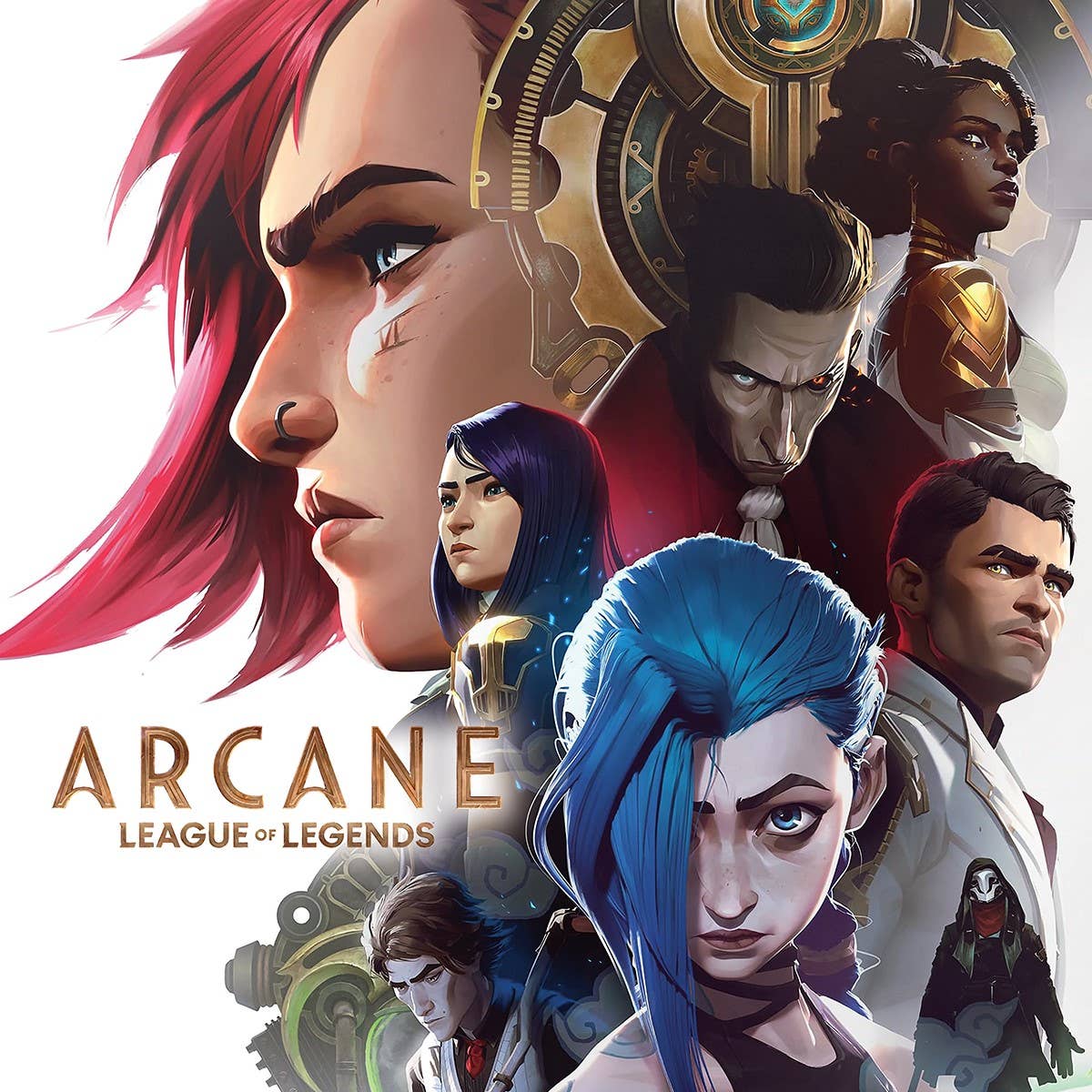 Affiche 12" x 12" : Arcane - League of Legends