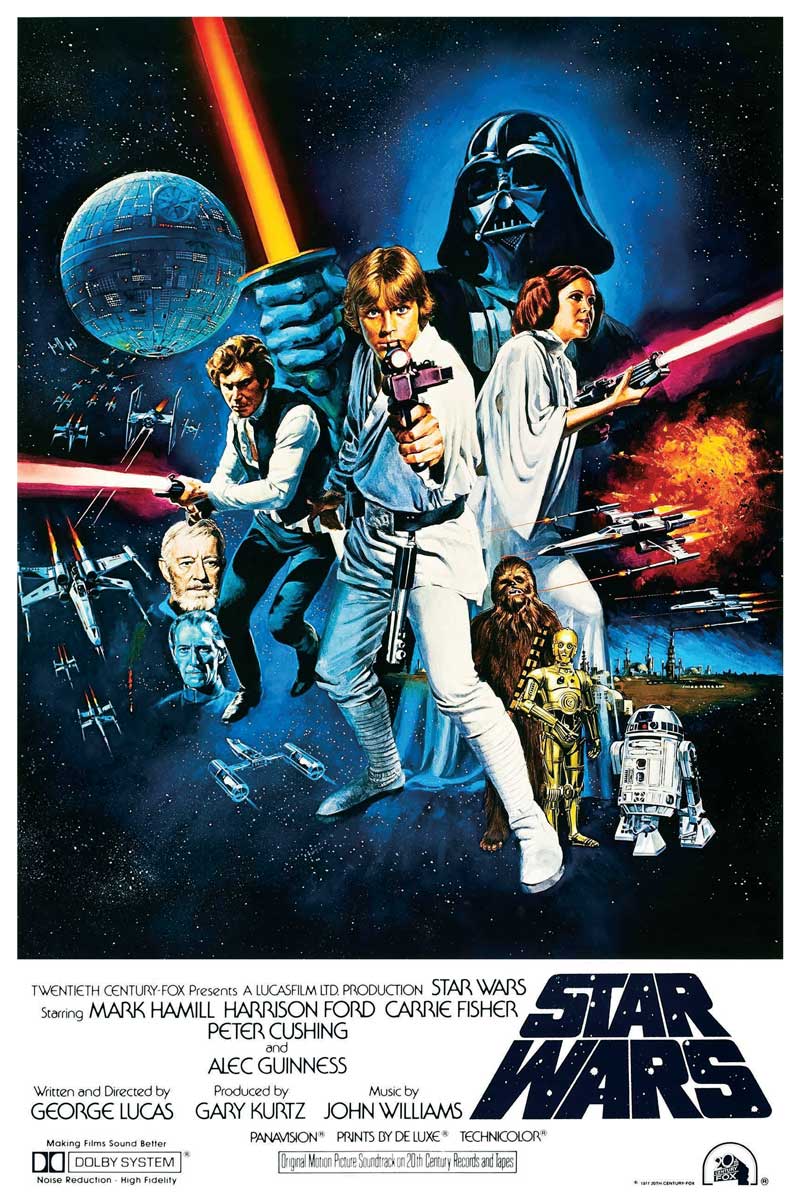 Affiche 24" x 36" : Star Wars IV