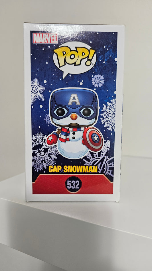 Funko Pop! Cap Snowman #532 (Marvel)