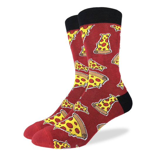 Chaussettes pour homme - Pour l'amour de la pizza (7-12)