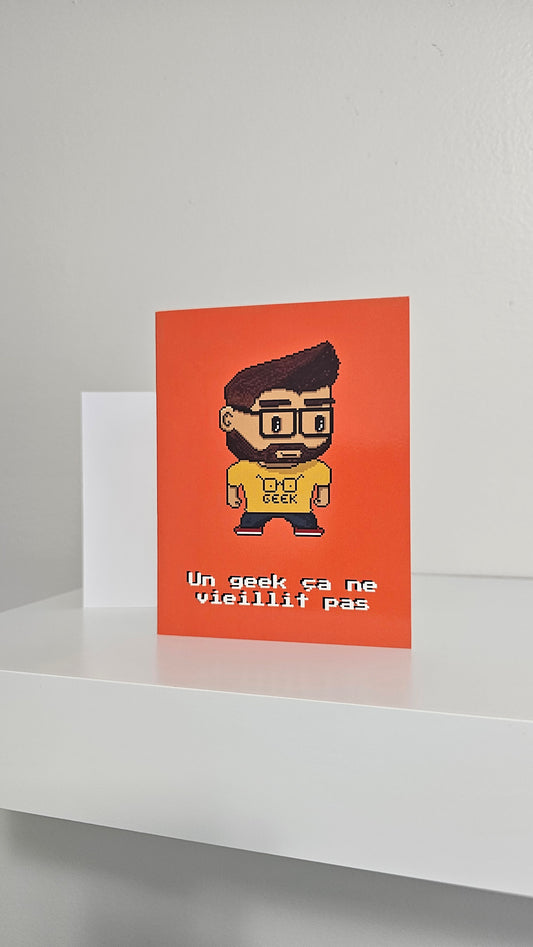 Mini carte de fête : Monte de niveau