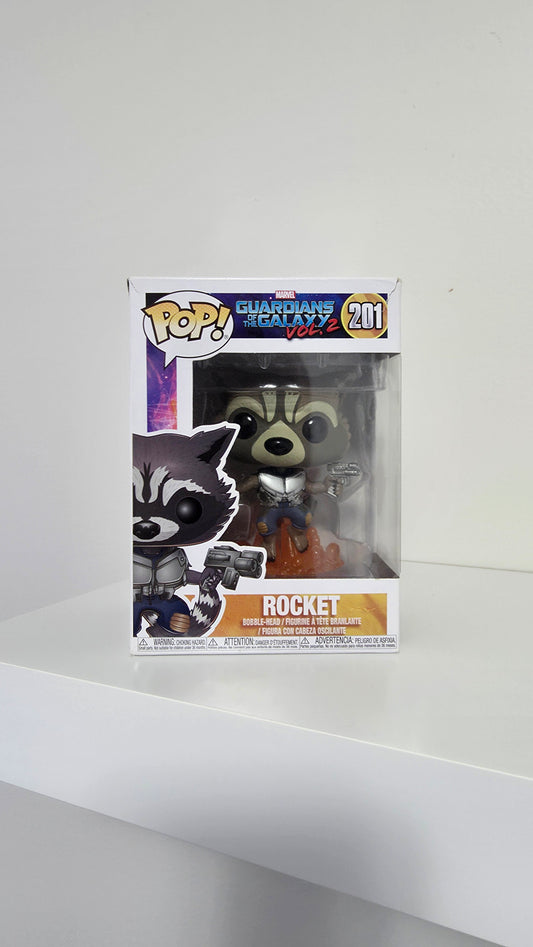 Funko Pop! Rocket #201 - GOTG Vol. 2 (Marvel)