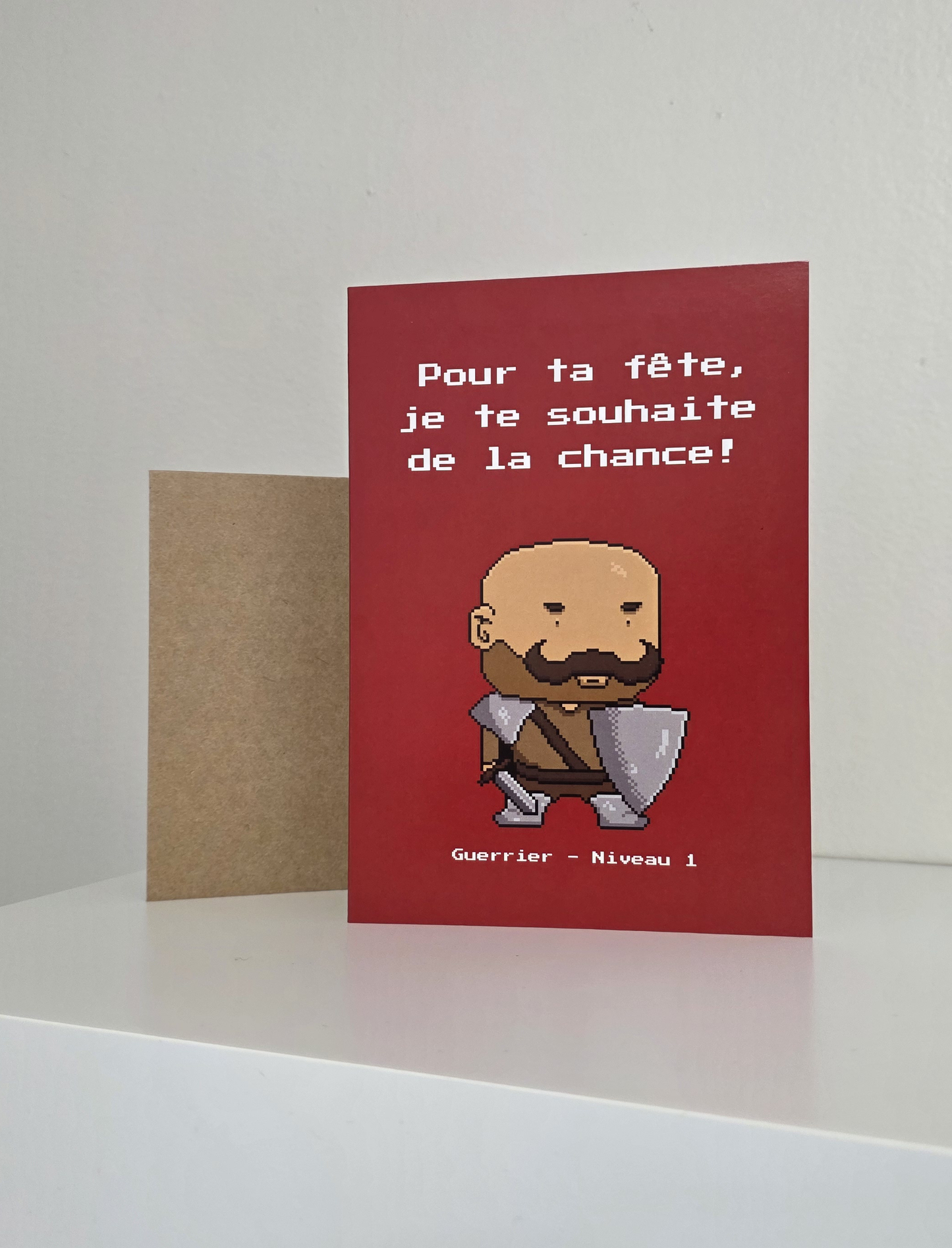 Carte de fête : Bonne chance