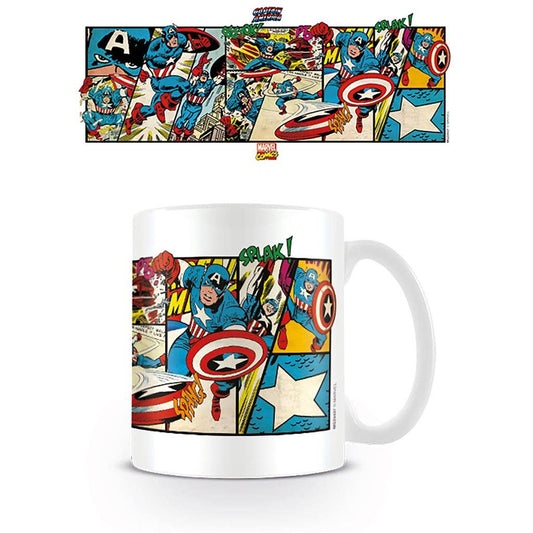 Tasse - Capitaine America (Montage - Marvel Comics)