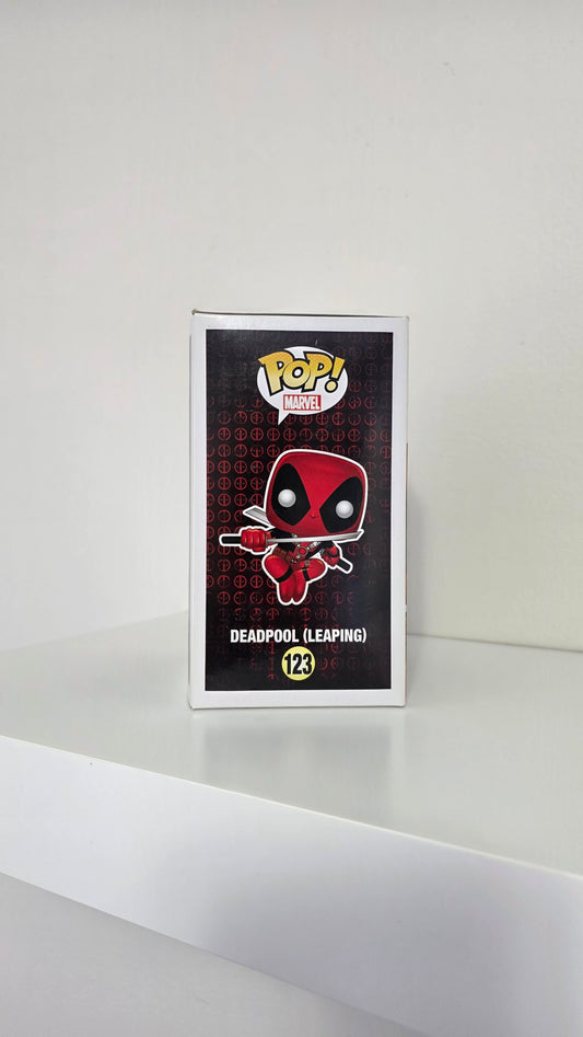Funko Pop! Deadpool Leaping #123 - Collector Corps