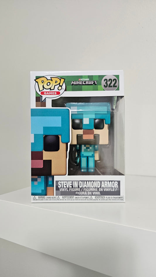 Steve in diamond armor #322 - Minecraft