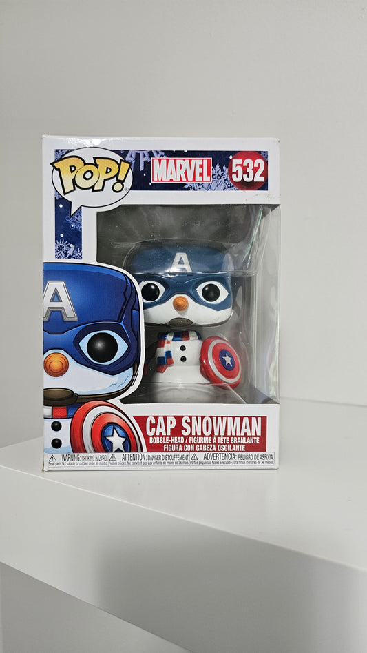 Cap Snowman #532