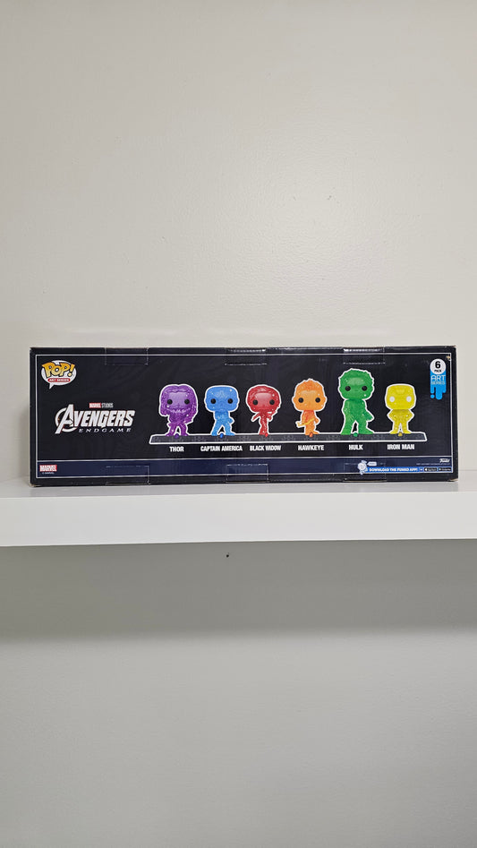 Thor / Captain America / Black Widow / Hawkeye / Hulk / Iron man (6 figurines)