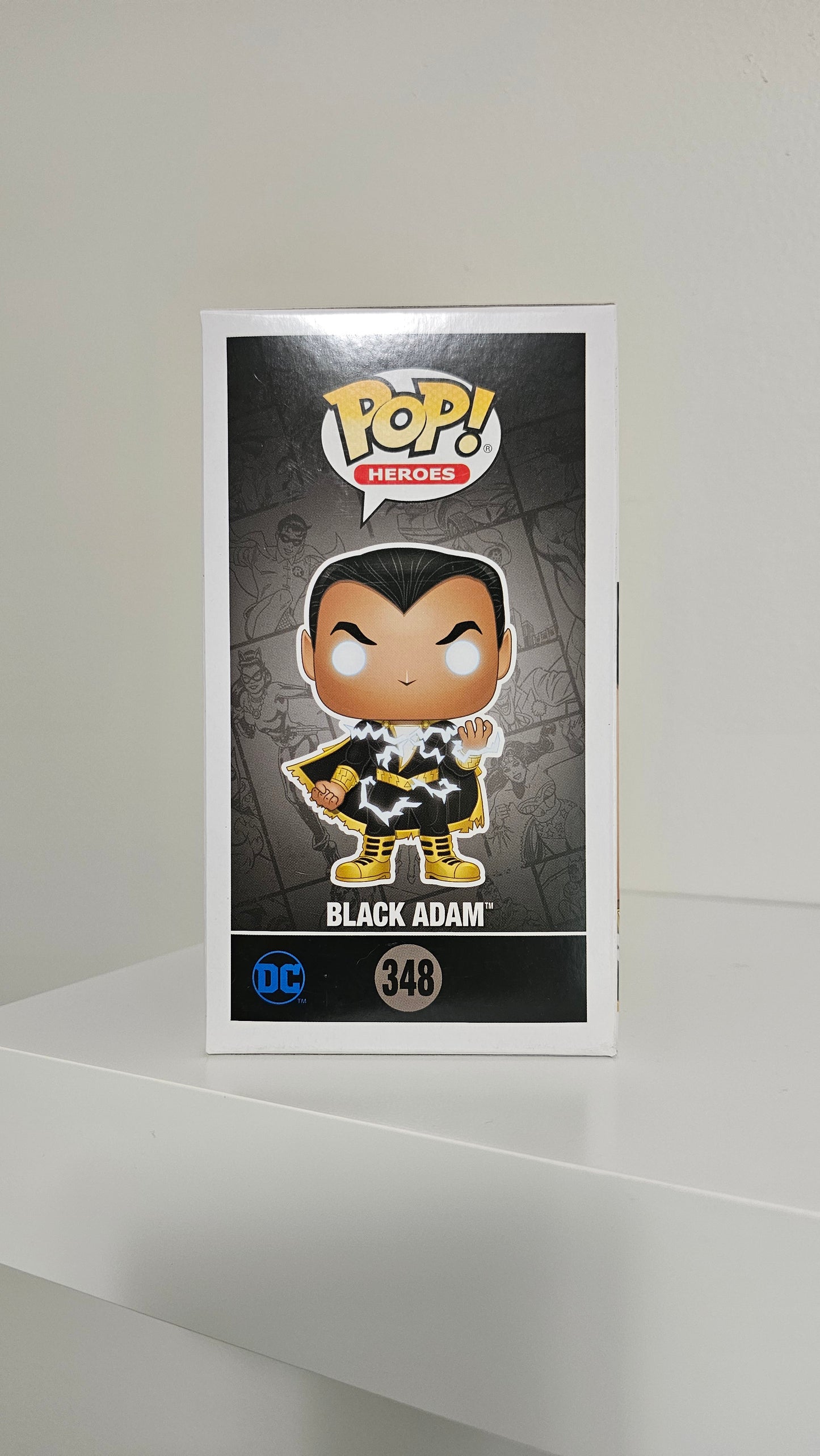 Black Adam (Glows in the dark) #348