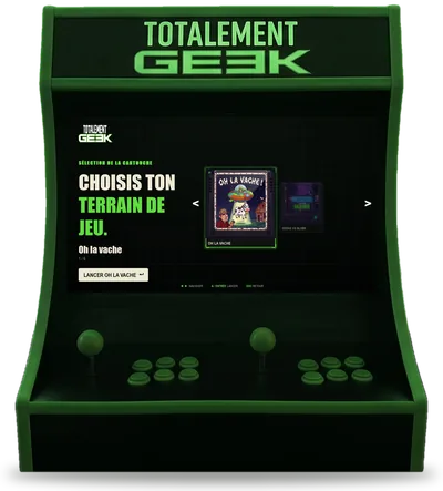 Borne d'arcade Totalement Geek nouvelle génération